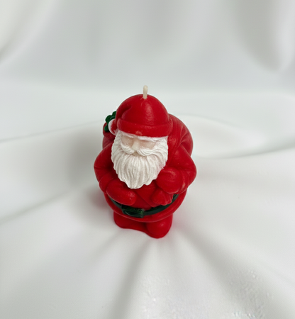 Yılbaşı Ruhunu Yansıtan Noel Baba Dekoratif Mum